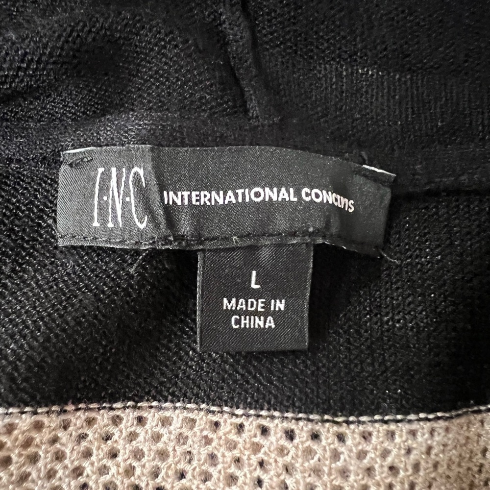 INC International Concepts Color Block Cardigan - Picture 2 of 11